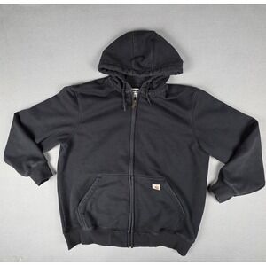 Carhartt Rain Defender Sweatshirt Men's Extra Large Black Hoodie 100614-001